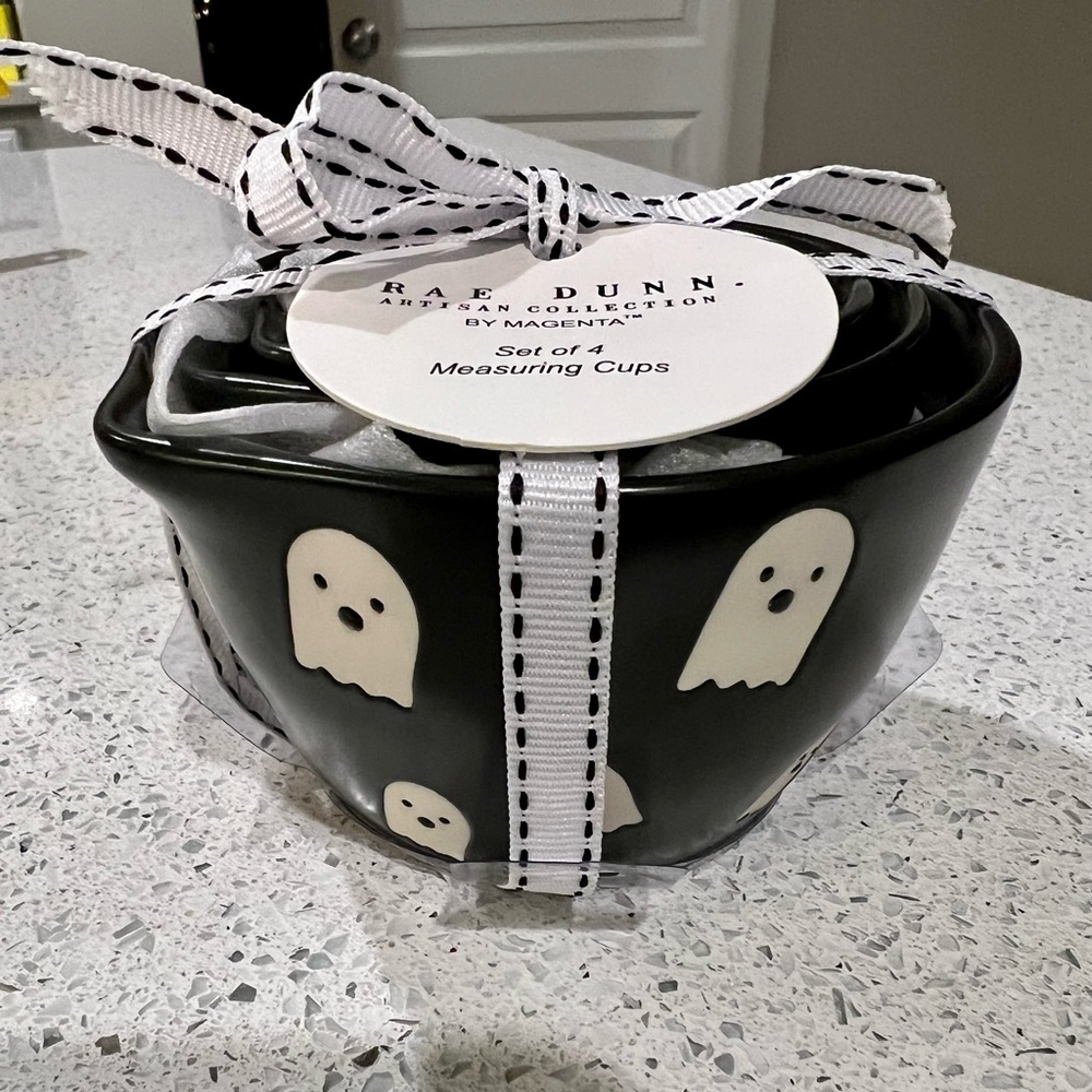 Rae Dunn Ghost Measuring Cups